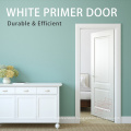 Wooden single door designs white primed mdf wood doors for house GO-EH1